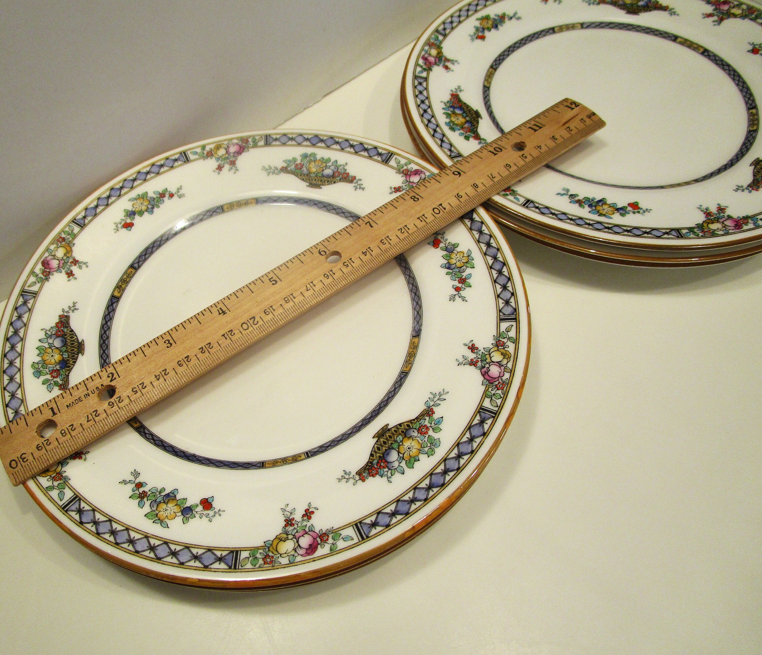 希少なロイヤルドルトン サラダプレート H1424 - 直径9インチ - Etsy 日本