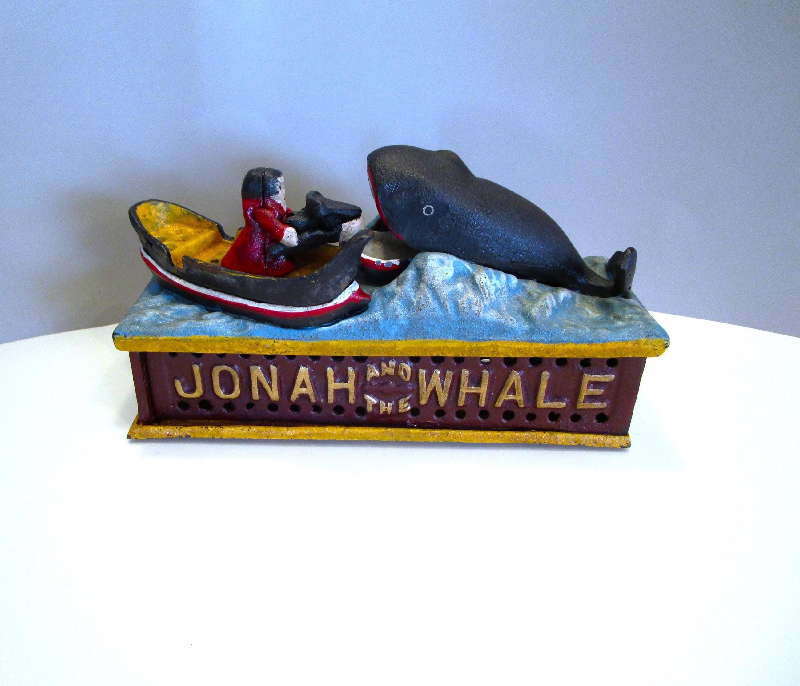 Jonah and Whale Bank - Etsy