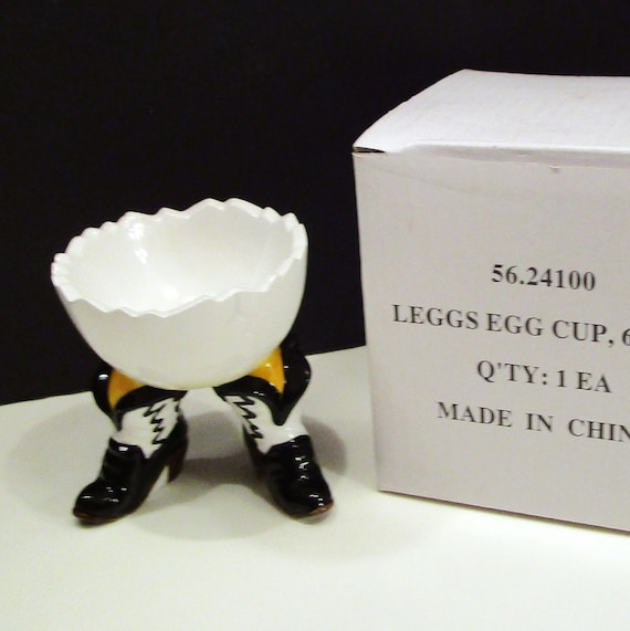 Department 56 LEGGS Egg Cup in Cowgirl Boots, Dep… - image 1