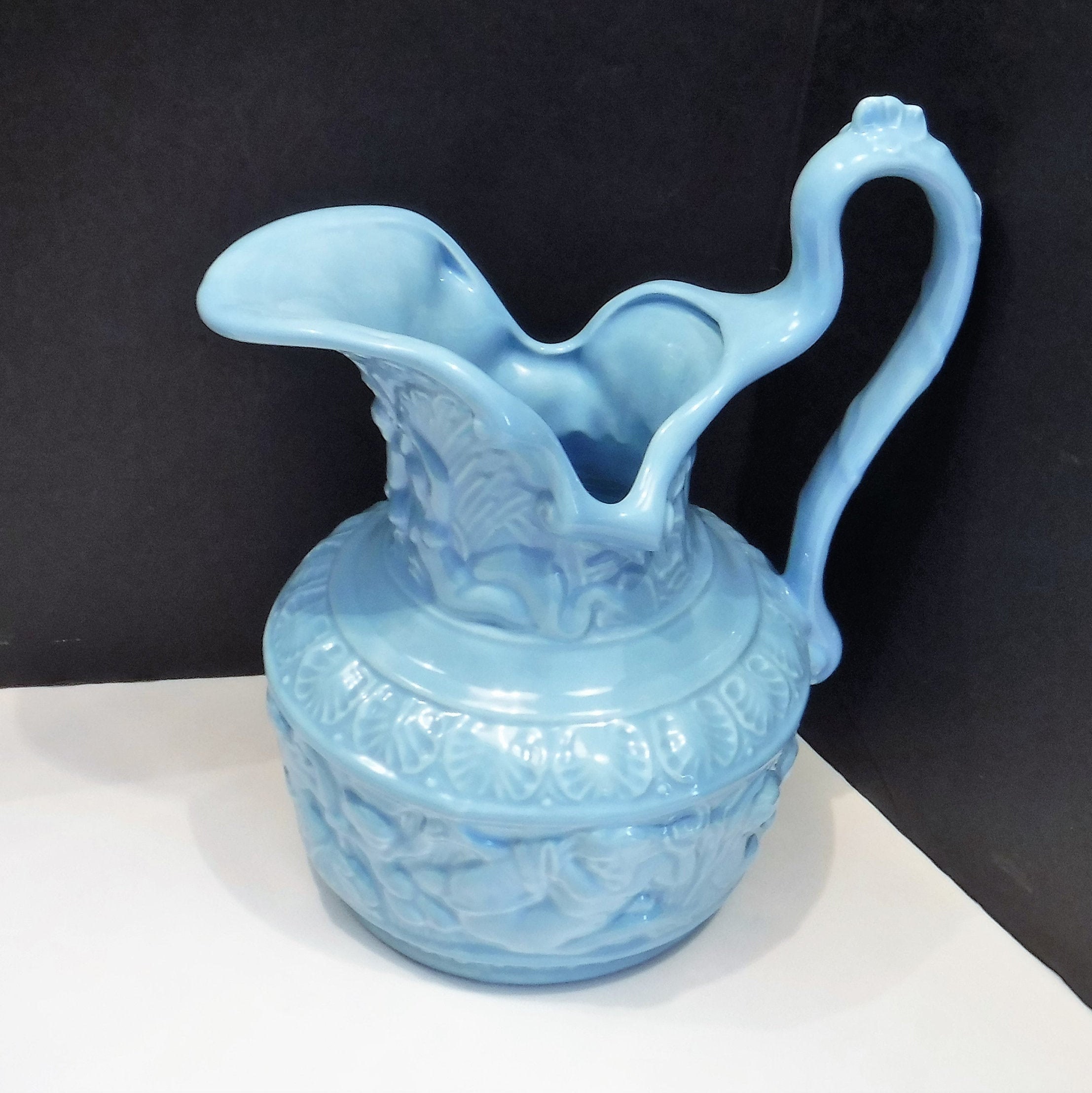 Vtg Krug Vase griechische Mythologie, Zeus Meerjungfrauen Krug Vase,  griechische Götter Vase, griechische Götter Krug, Geprägte grekische Göttin  Cherubs,MER - Etsy.de