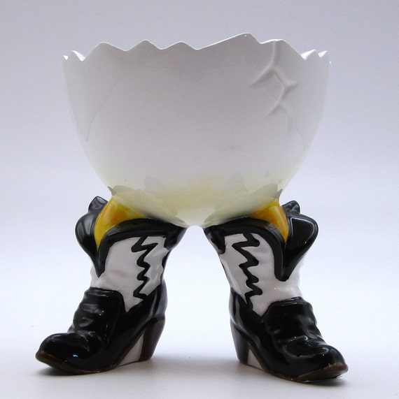 Department 56 LEGGS Egg Cup in Cowgirl Boots, Dep… - image 6