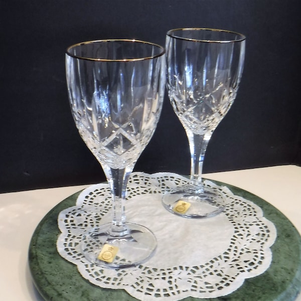 Bleikristall Crystal Water Goblet Etsy