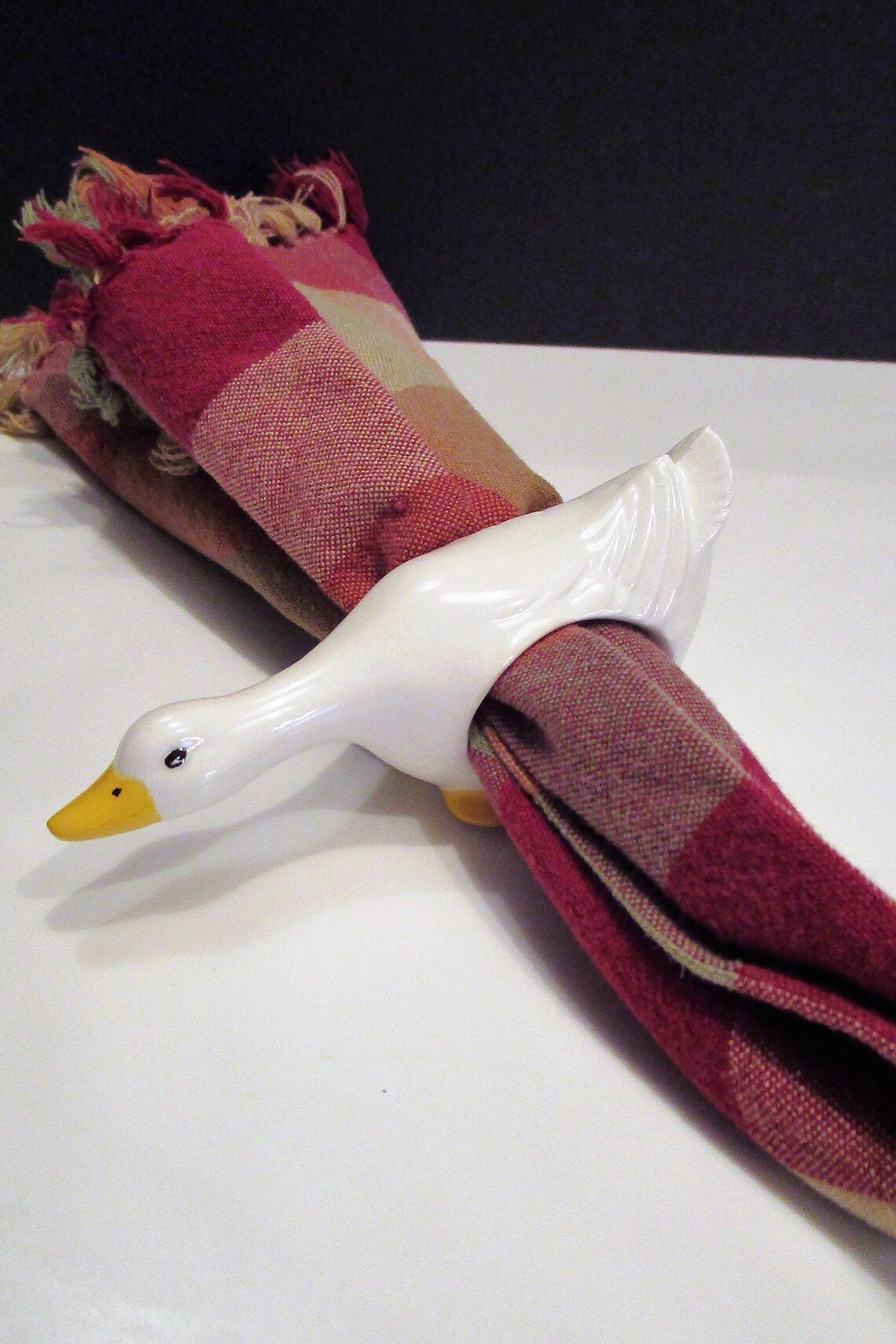 Duck Geese Napkin Rings Duck Napkin Holders Country Kitchen Etsy