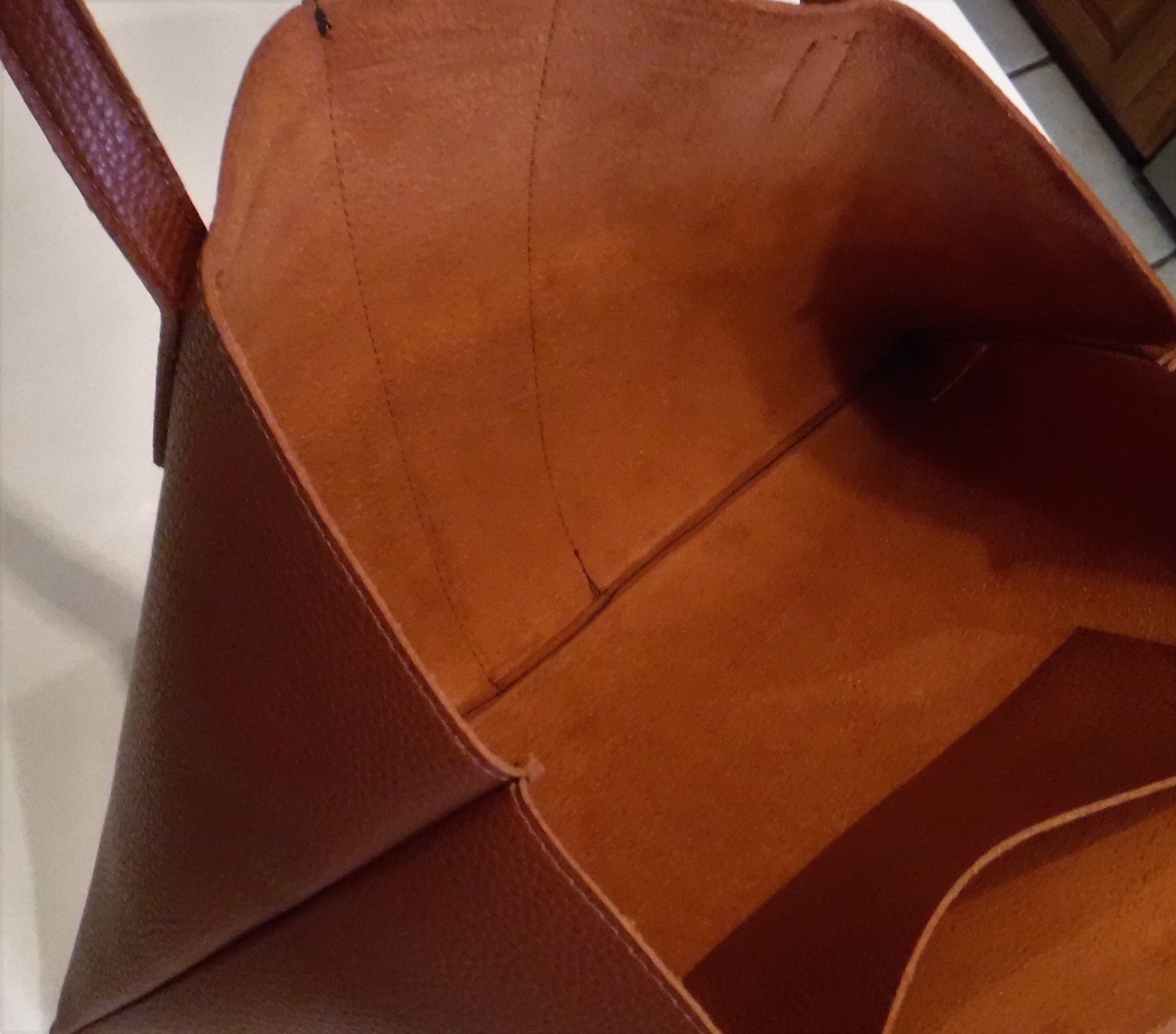 Vintage Vince Camuto Vegan Leather Tote: 1990s Shopper Bag - Etsy