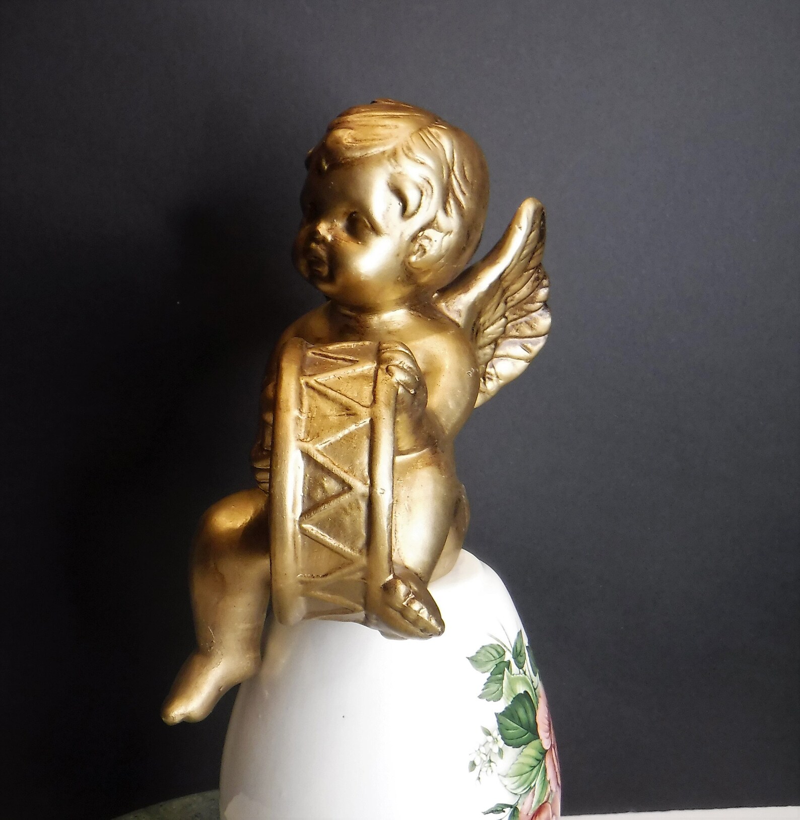 Angel Shelf Sitter Statue Cherub Statue Angel Decor Sitting Etsy