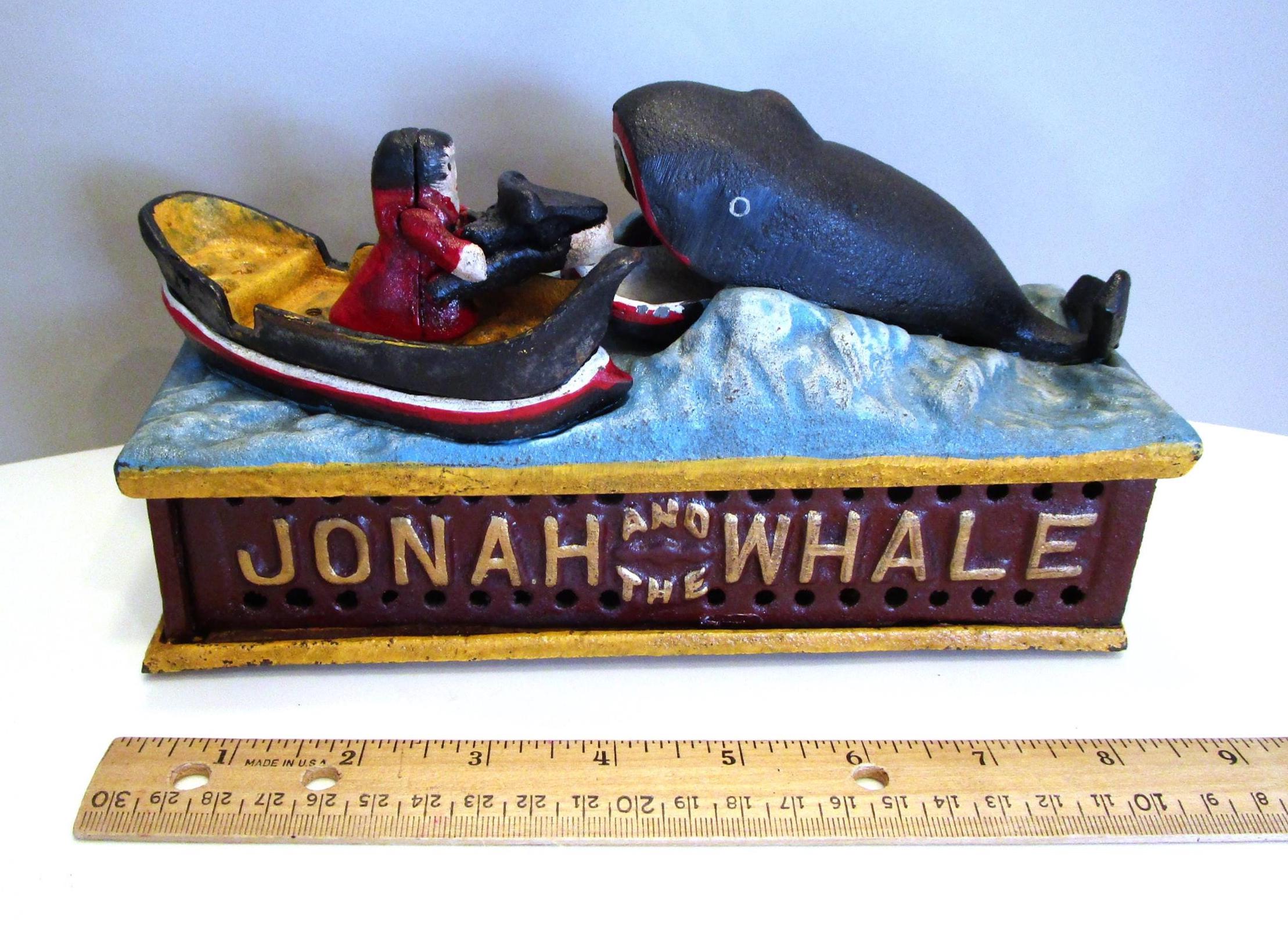Jonah and the Whale Shepard Hardware 1890 Mechanical Bank Cast