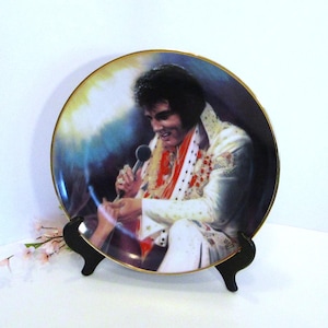 Elvis Presley Collectors Plate by Susie Morton, Elvis Presley Plate “Loving You” Remembered Series Limited Edition  # 1334F Plate 2nd plate