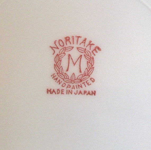 Noritake Lusterware Trinket Dish, Noritake Orange… - image 7