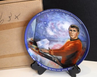 Piatto da collezione Star Trek Scotty: Hamilton Collection Limited Edition