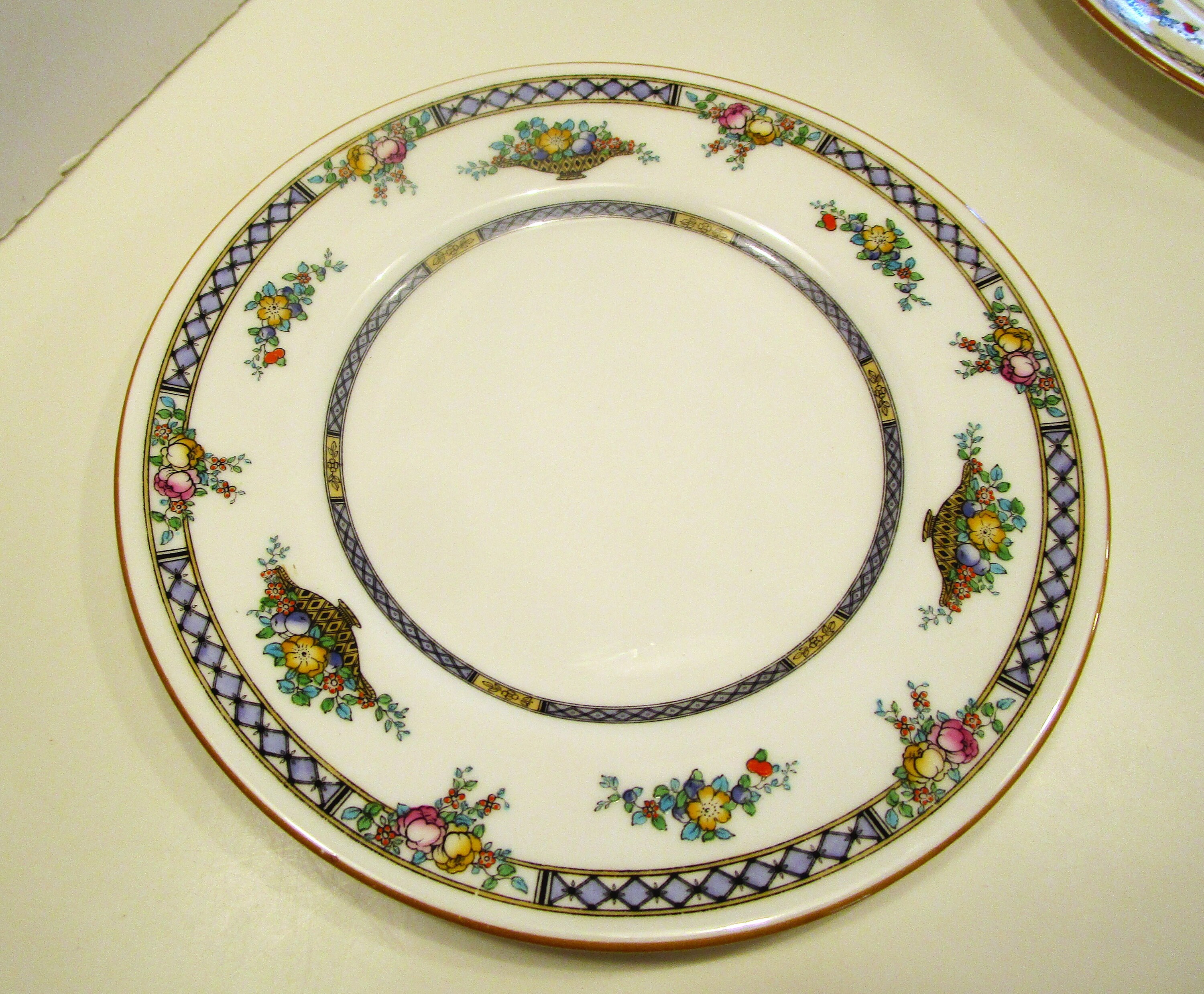 希少なロイヤルドルトン サラダプレート H1424 - 直径9インチ - Etsy 日本