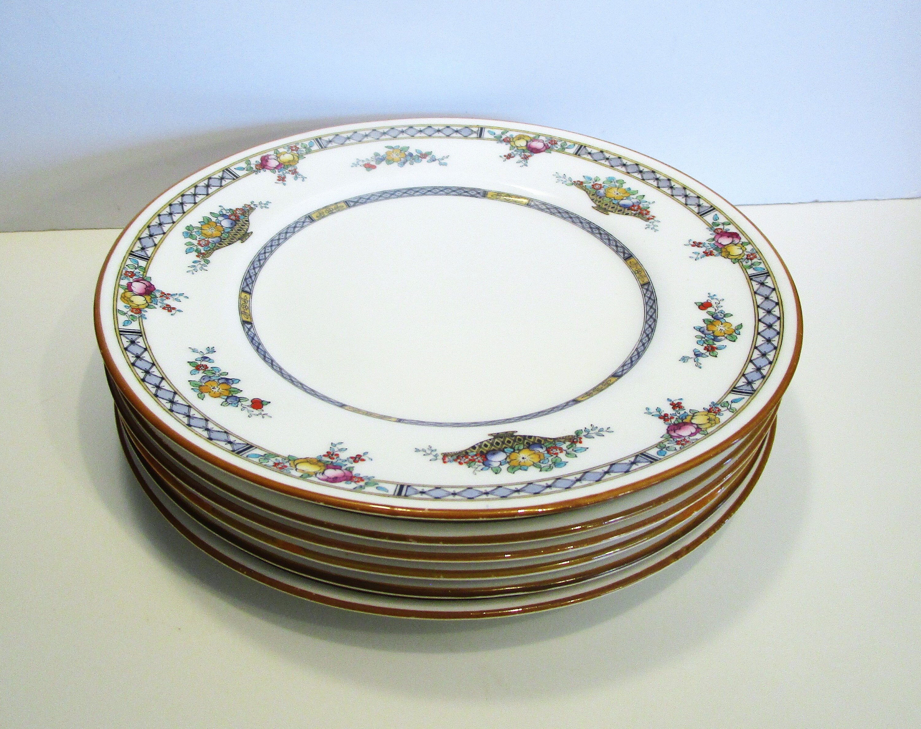 希少なロイヤルドルトン サラダプレート H1424 - 直径9インチ - Etsy 日本