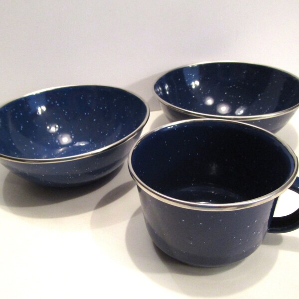 Enamel Camp Bowls Etsy