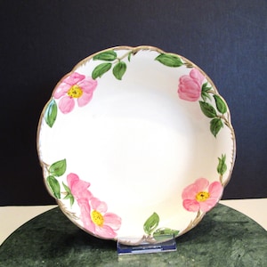 Franciscan Desert Rose Bowl: Hand-Painted Earthenware Serving Dish