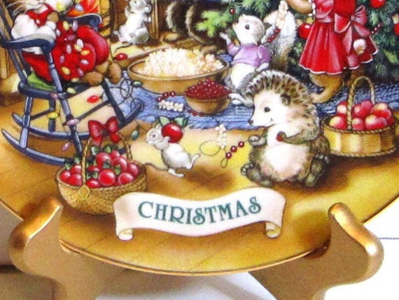Vintage 1992 Avon Christmas Plate: 