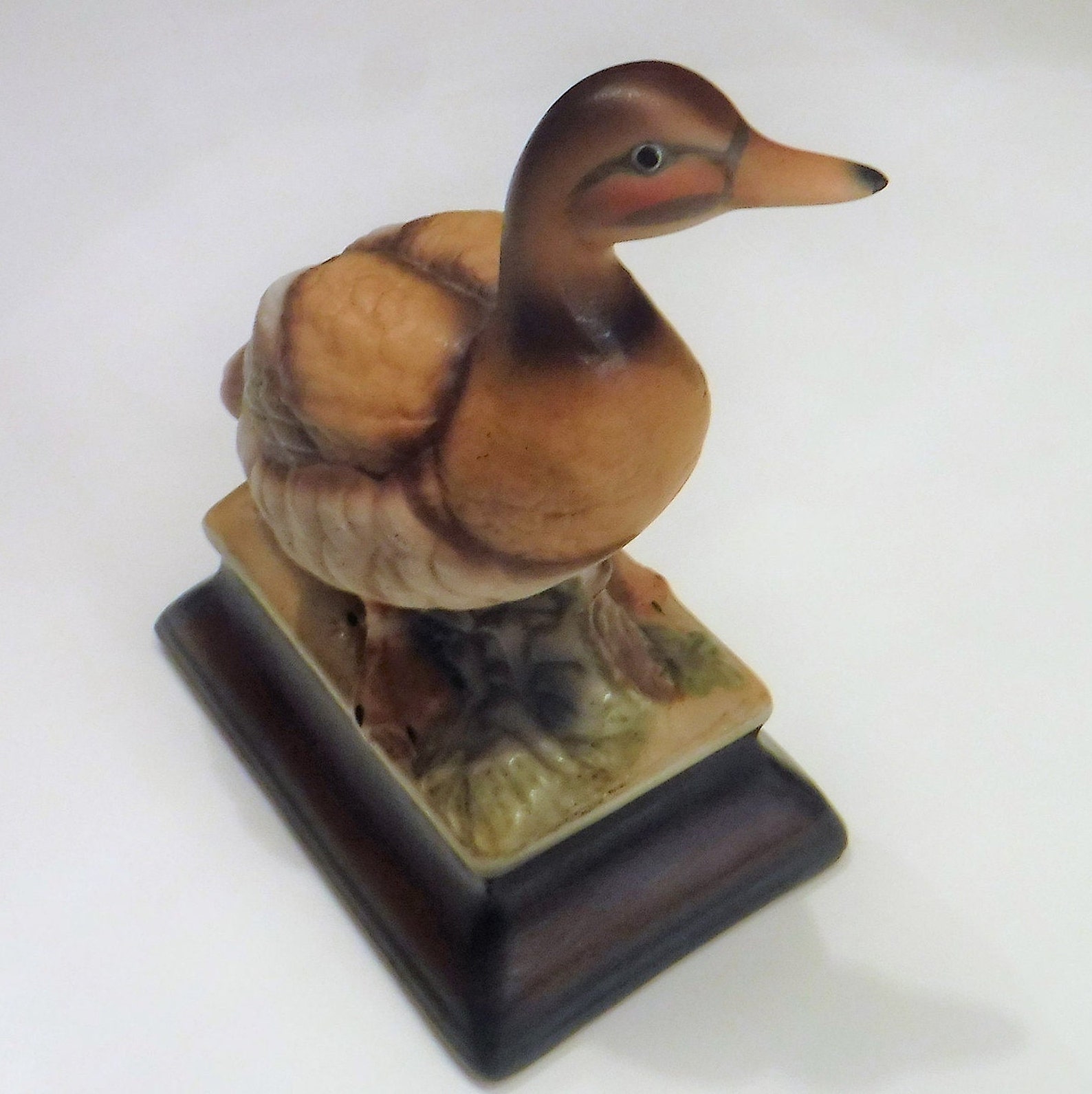 Vintage Porcelain Duck Duck Figurines Porcelain Birds Made Etsy