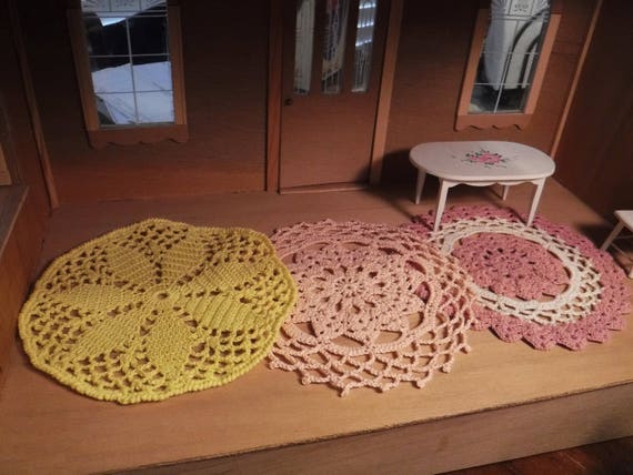 handmade dollhouse rugs