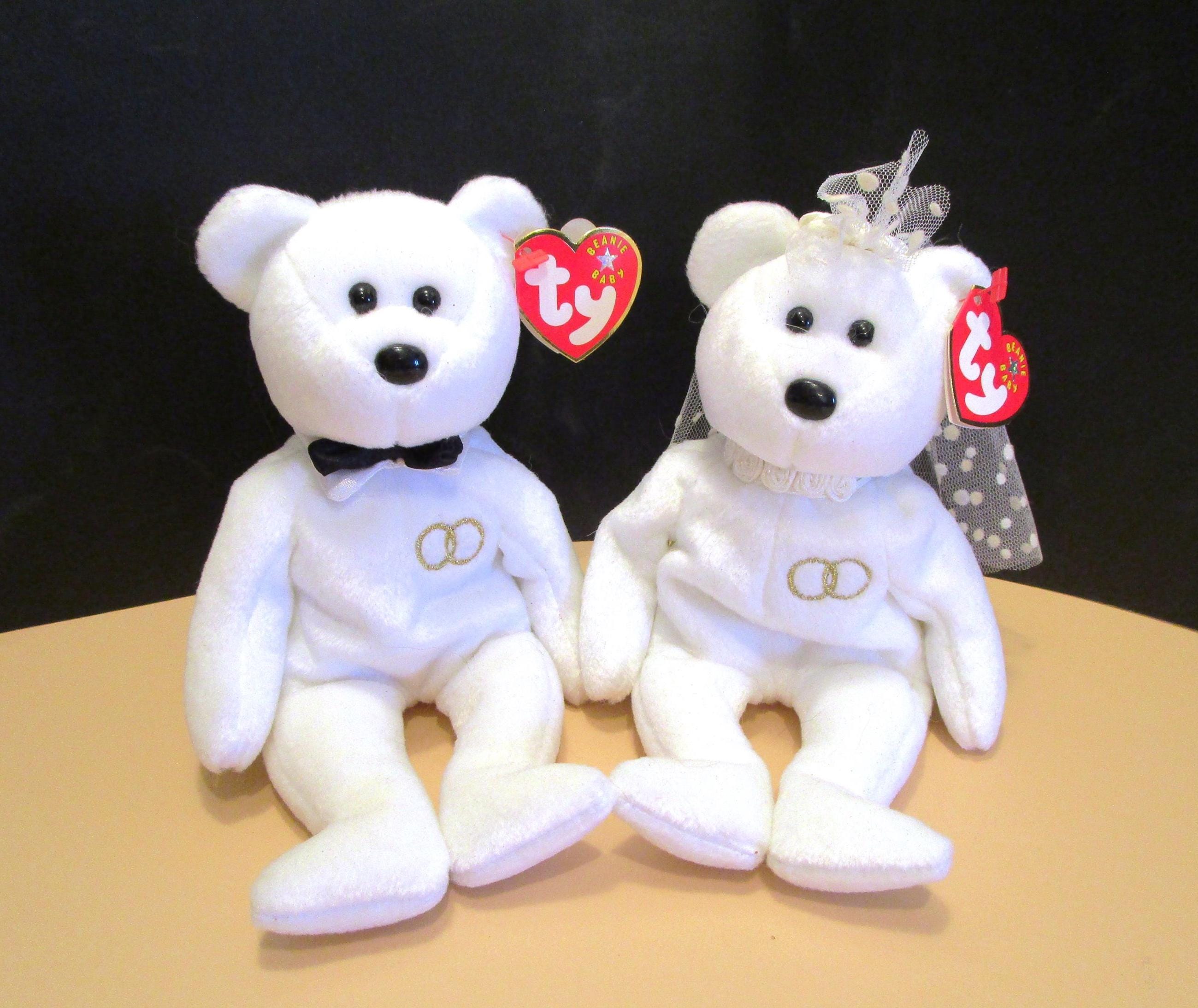 Ty beanie babies wedding bears - Etsy 日本