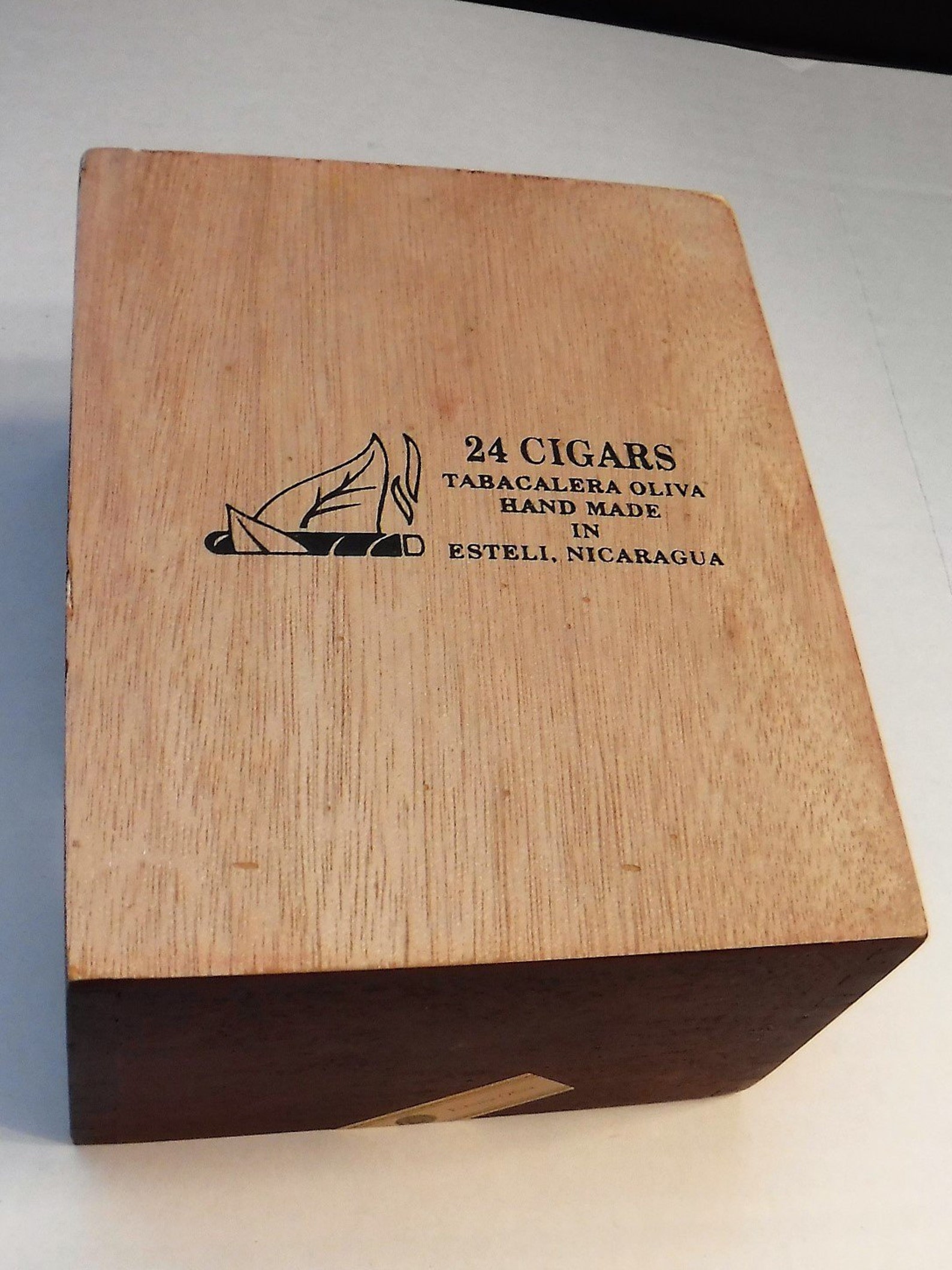 CAJA de cigarros OLIVA caja de cigarros de madera Oliva | Etsy