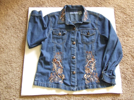 denim jacket size 14
