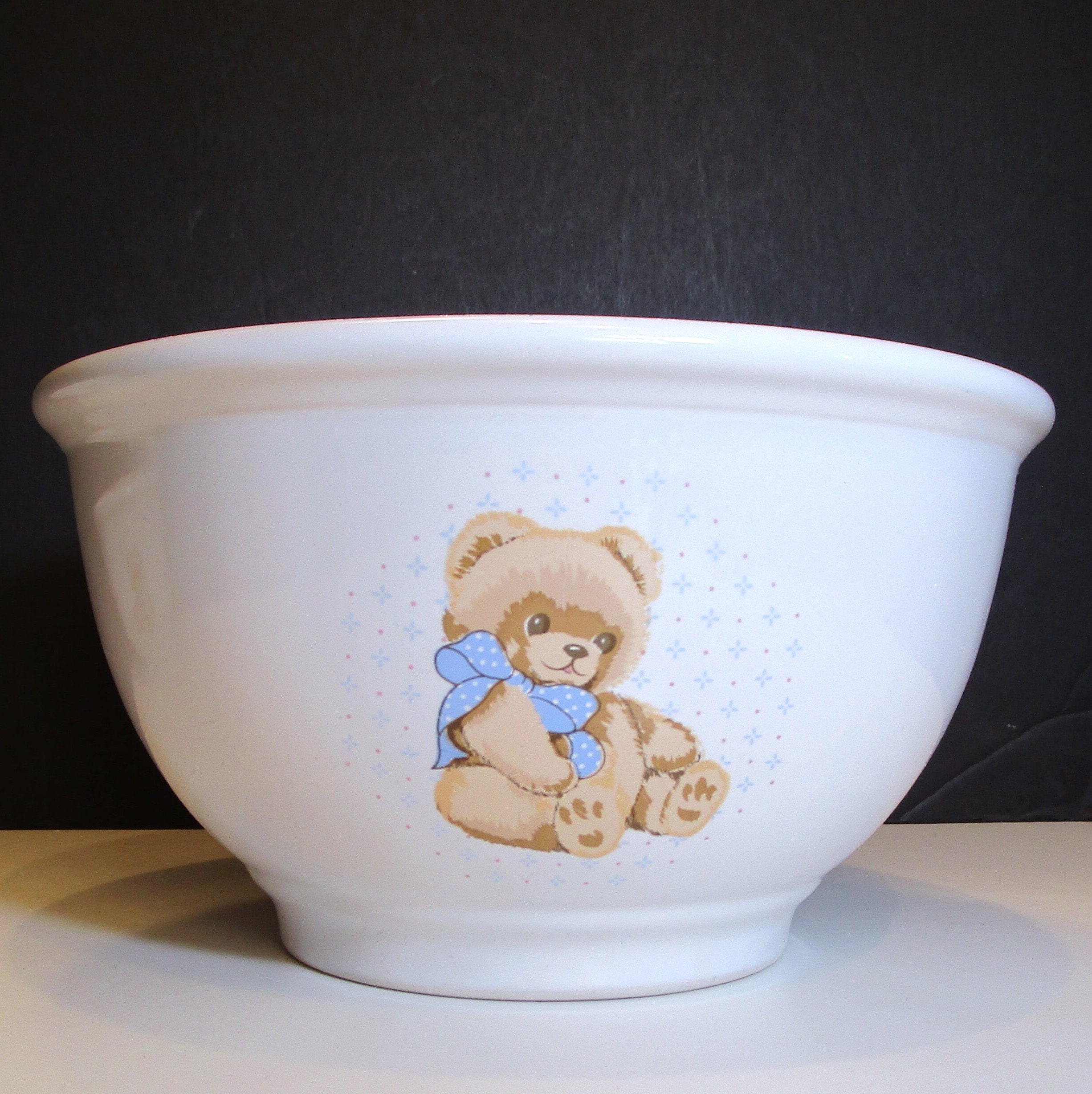 Teddy Bear Mixing Large Bowl Tienshan Therodore Bear Mixing Bowl
