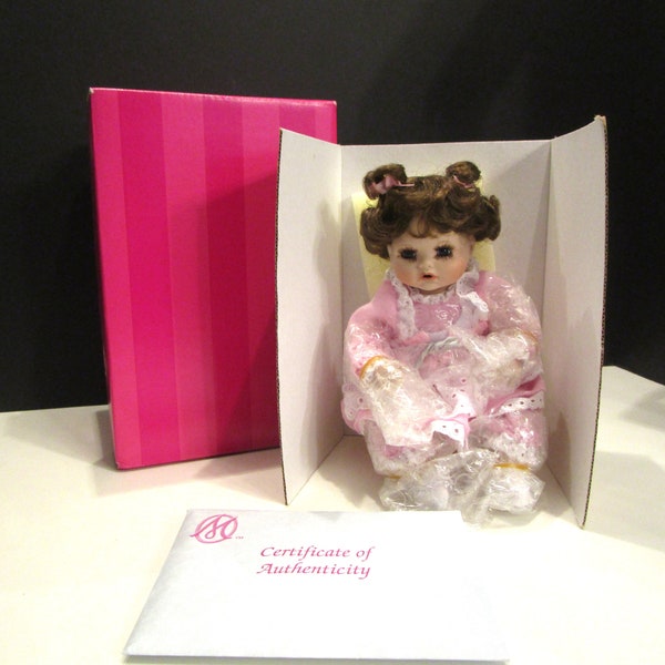 Marie Osmond Tiny Tots Doll, Marie Osmond Jessica Porcelain Collector Doll, Marie Osmond tiny tot porcelain doll Original Box COA