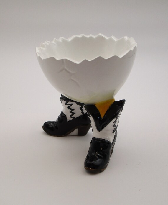 Department 56 LEGGS Egg Cup in Cowgirl Boots, Dep… - image 4