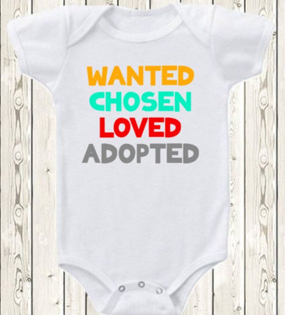 Adoption ONESIE ® brand bodysuit or shirt Adoption Etsy