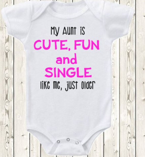 funny aunt shirts for babies