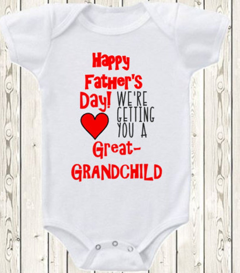 Father's day pregnancy announcement idea for great grandpa Etsy
