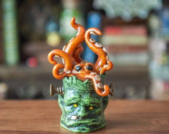 Octopus - dollshouse miniature - 12th scale, Miniature Tentacle Creature