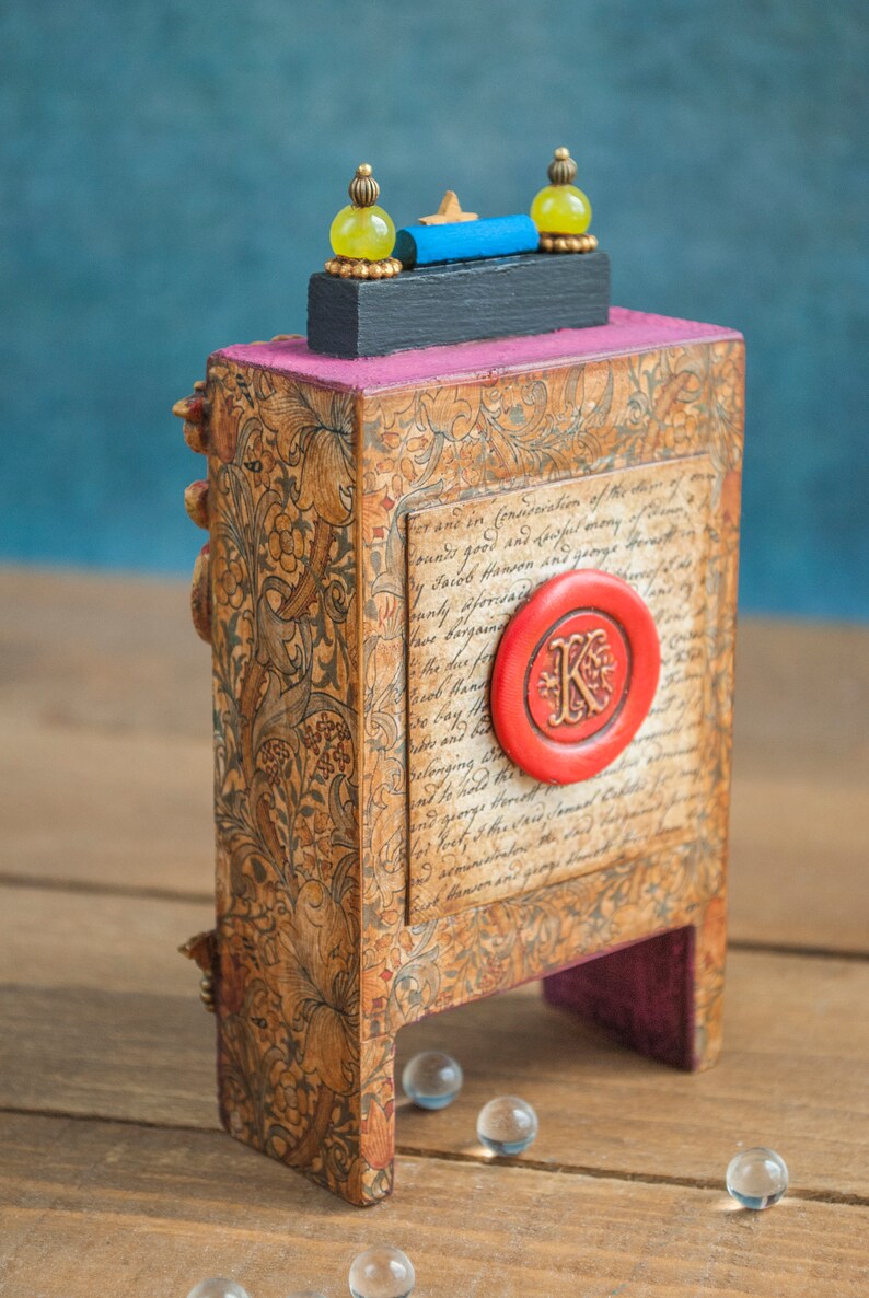 Vintage Miniature Shadow Box Art With Fawn and Woods Vintage Etsy