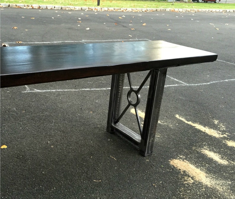Style 003 16 Bench Diy Legs Steel Tube Bench Legs Etsy
