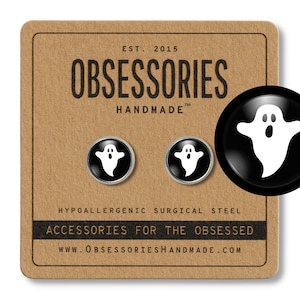 Geist Ohrringe Halloween Ohrringe Geist Ohrstecker Ohrringe Post Halloween Ohrstecker Geist Schmuck Halloween Schmuck Geist Geschenk Halloween Geschenk Boo