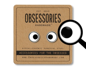 Googly Eye Ohrringe Googly Eyes Ohrringe Cartoon Auge Ohrstecker Ohrstecker Auge Schmuck Augen Schmuck Augapfel Ohrring Eye Ball Ohrring Geschenk