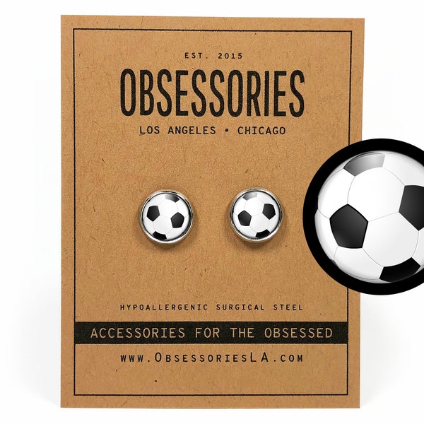 Soccer Post Earrings Etsy