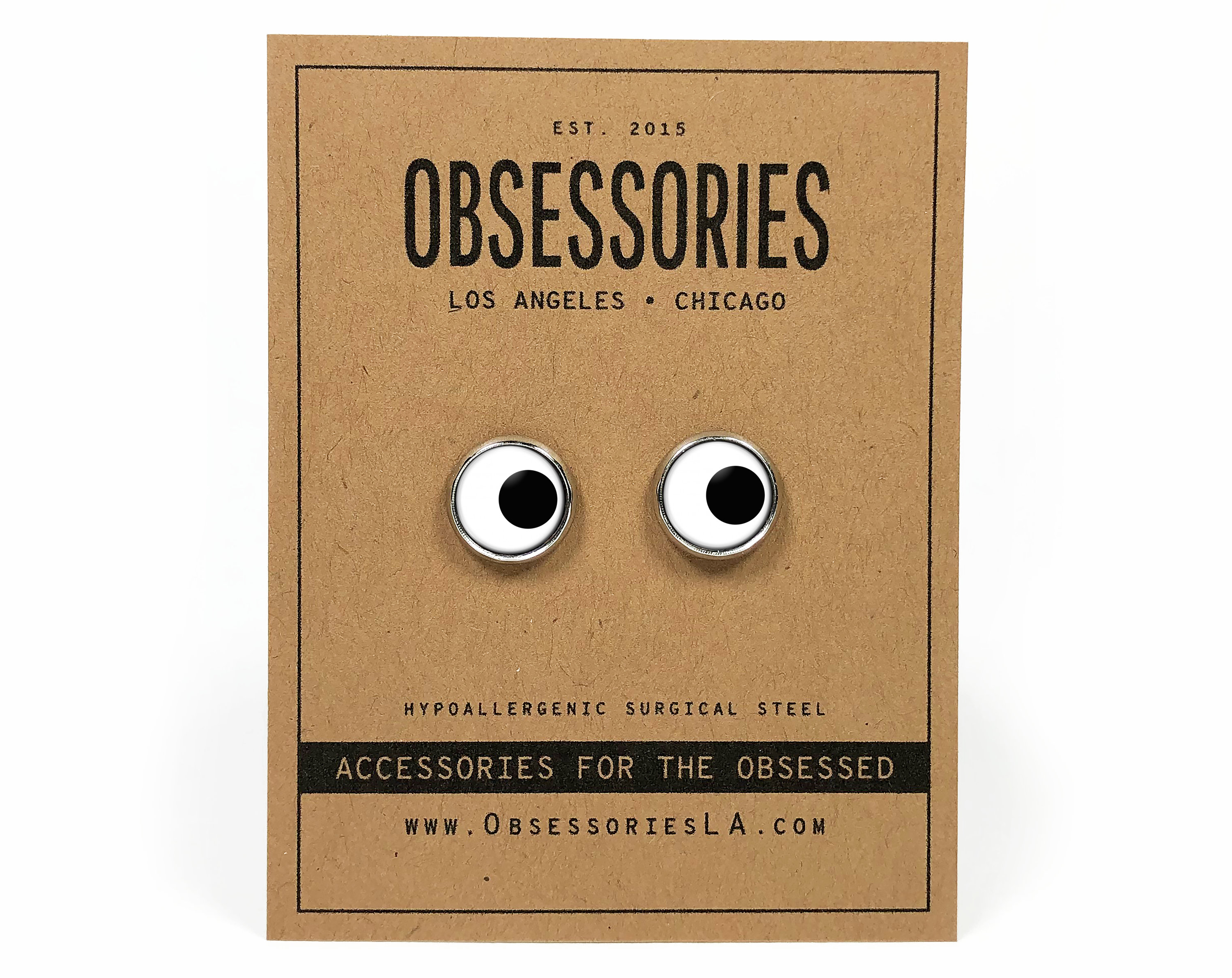 Googly Eye Earrings Googly Eyes Earrings Cartoon Eye Stud Etsy