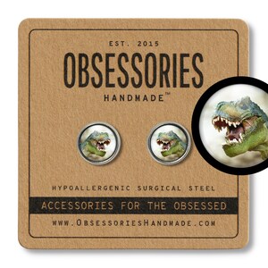 T-Rex Ohrringe T Rex Ohrringe Trex Ohrringe Dinosaurier Ohrringe Dinosaurier Ohrstecker T-Rex Schmuck Dinosaurier Schmuck Tyrannosaurus Rex Geschenk