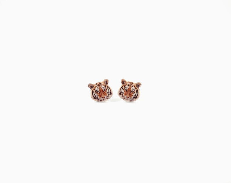 Tiger Earrings