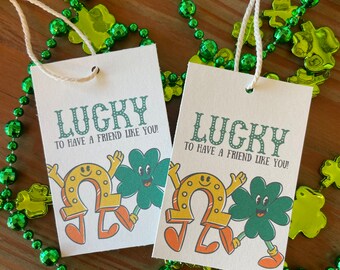 PRINTABLE St. Patricks Day Tag, St. Patty's Treat Tag, Lucky Treat Tag