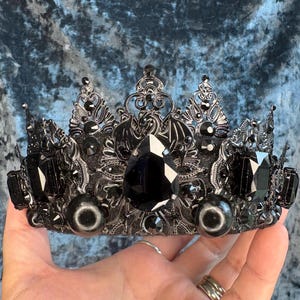 Dragon crown - Gothic tiara- Fantasy cosplay
