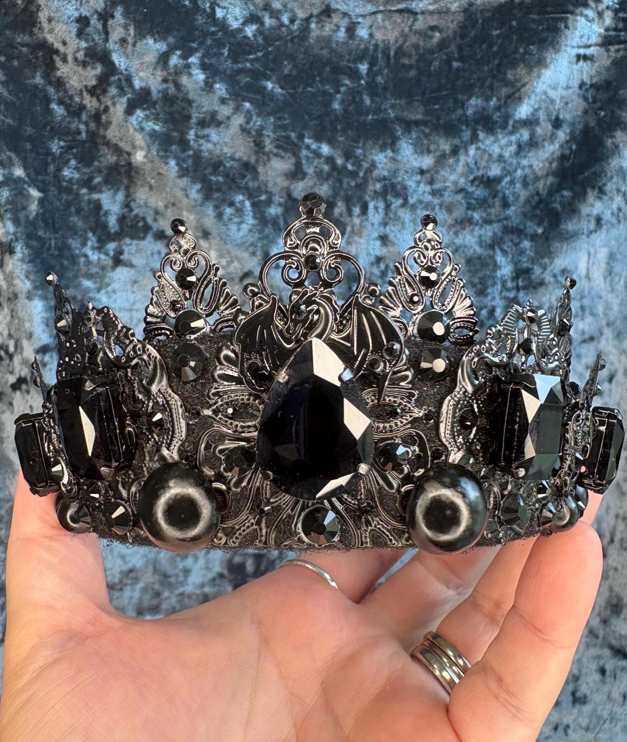 Dragon crown - Gothic tiara- Fantasy cosplay