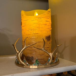 Throne of glass decor- Aelin bookshelf decor-candle holder-fandom gift-book lover gift-bookish-3d printed