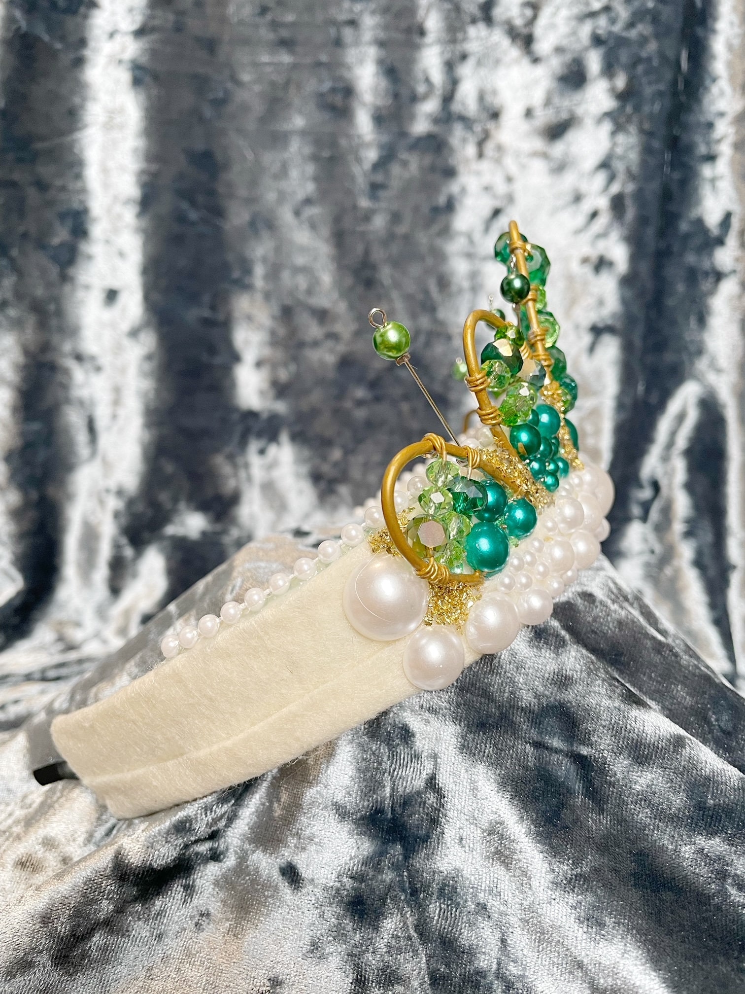 Disney Princess Tiana Gold Tiara Hair Comb Bird Charm s-l1200.jpg main image 3