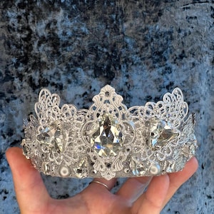 Night Court Queen Crystal Crown Night Court Crown Tiaras - Etsy main image 3