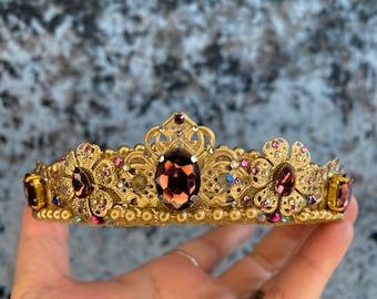 Bridgerton crown-Regency cosplay- ball tiara-accessory