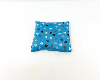Paw Print Boo Boo Bag - Hot / Cold Pack - Eye Pillow - Small