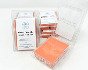 Sweet Georgia Peach Iced Tea - Pure Soy Wax Melts
