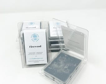 Firewood Scented Soy Wax Melts: Campfire Aroma, Home Fragrance