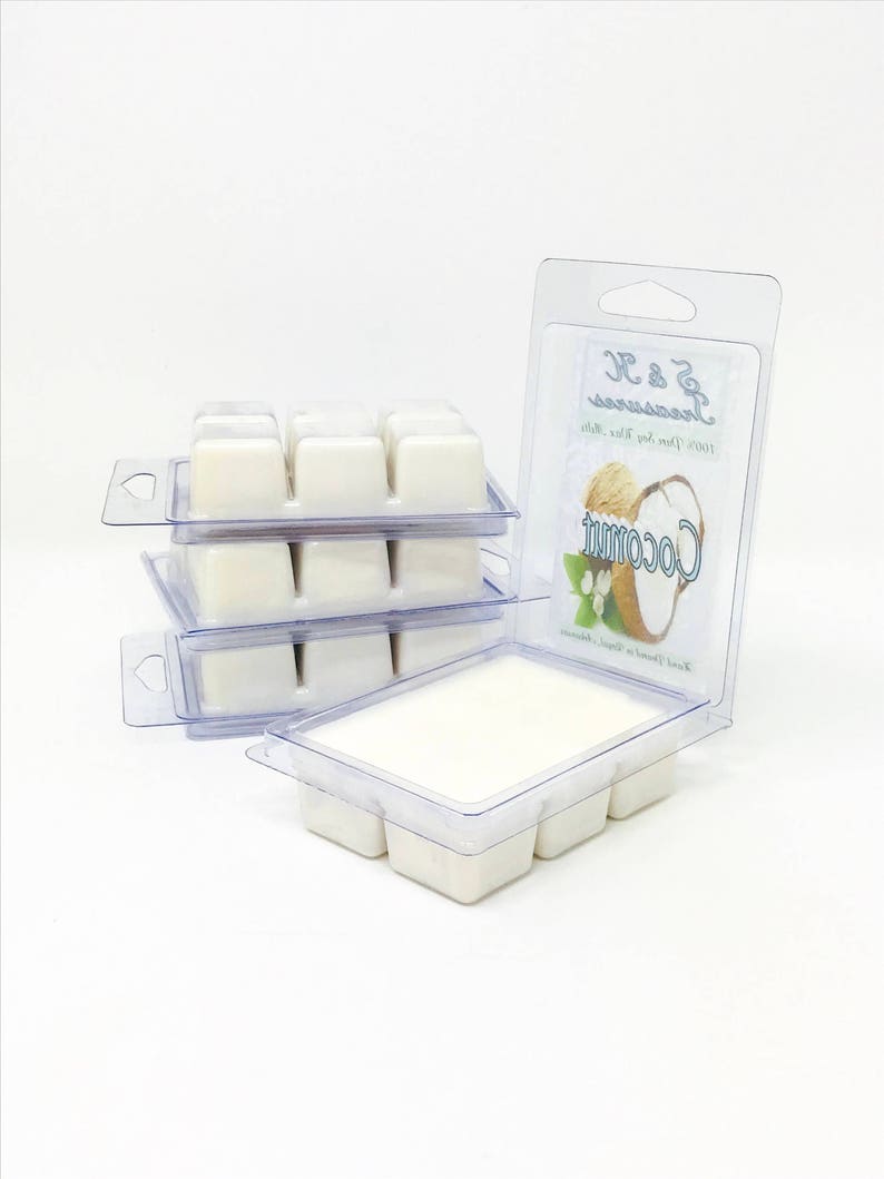 Home Fragrance Wickless Candles Hand Poured Tarts -Eco Friendly Scented Wax Tart Melts Coconut Soy Wax Tarts Organic Soy Wax Melts