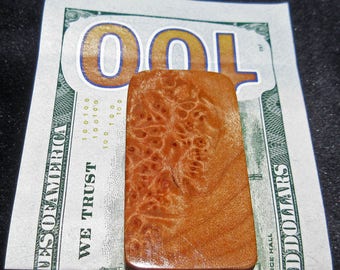 Amboyna Burl Money Clip